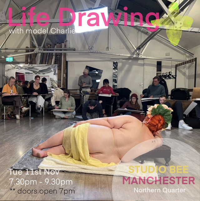 Life Drawing+ Tuesday 11th November