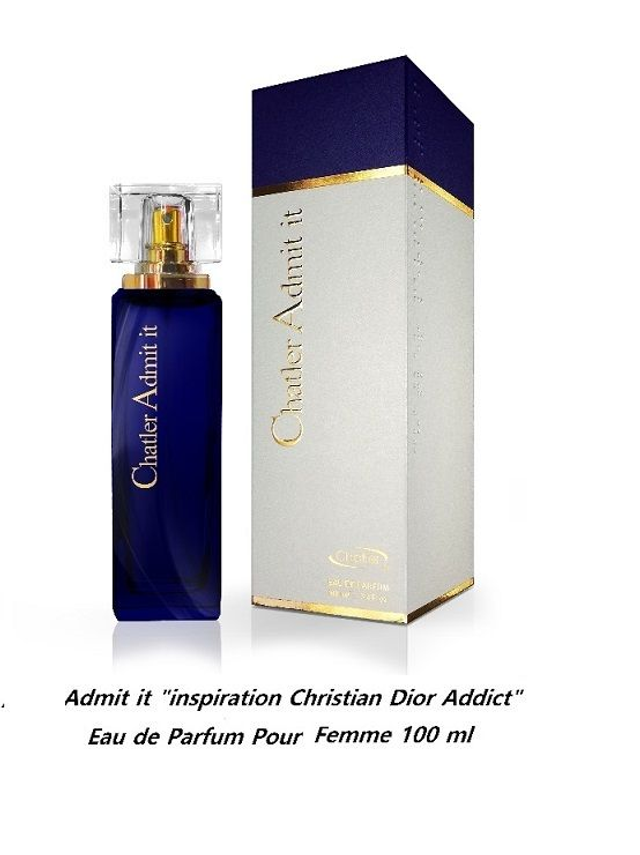  Admit it "inspi Christian Dior Addict" Eau de Parfum Femme 100 ml