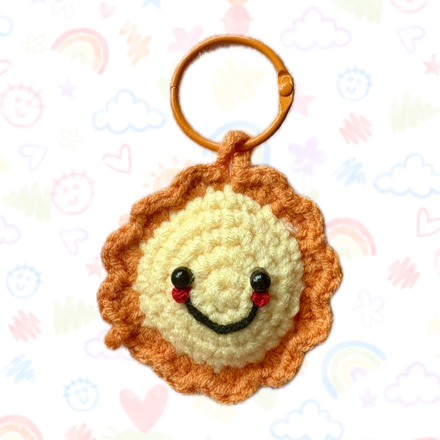 Smiley Sun Bag Charm