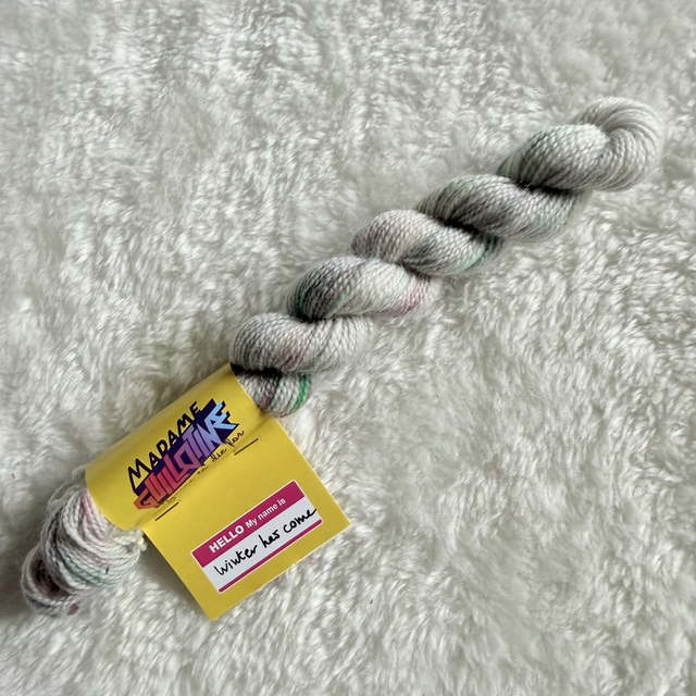 Winter has come — BFL Sock Mini High Twist