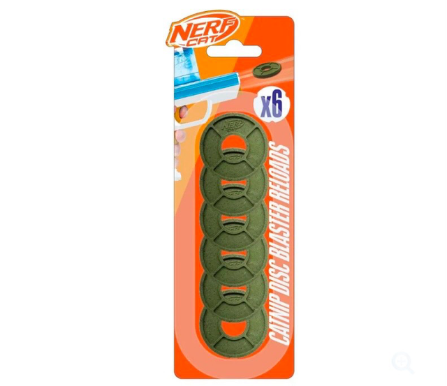 Nerf Catnip Disc Blaster Refill Pack