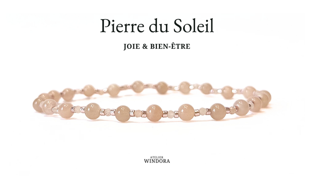 Bracelet | Pierre de Soleil - Royal Intense V1