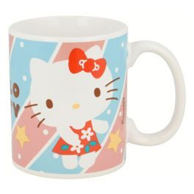 Hello Kitty: Hello Kitty Striped Mug