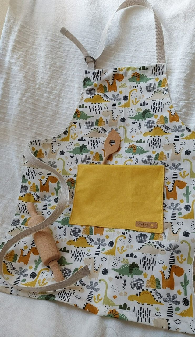 Tablier enfant &quot;Dinos&quot;