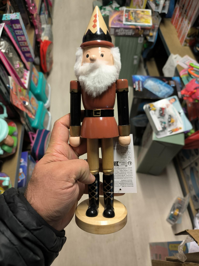 DÉCORATION DE NOËL SOLDAT BOIS 30 CM