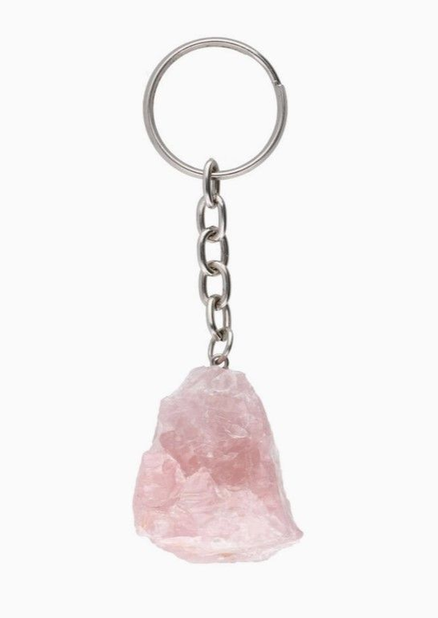 Ruusukvartsi avaimenperä 