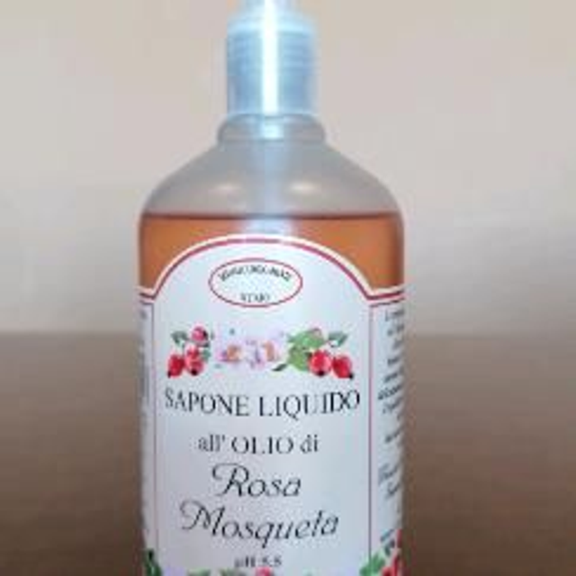 SAPONE LIQUIDO ALL'OLIO DI ROSA MOSQUETA 500 ML