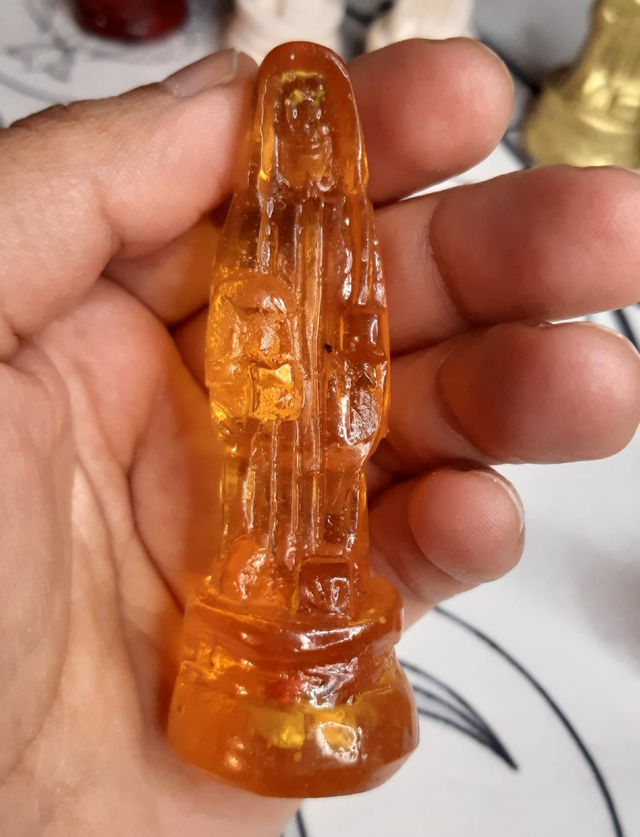 Santa muerte ambrée