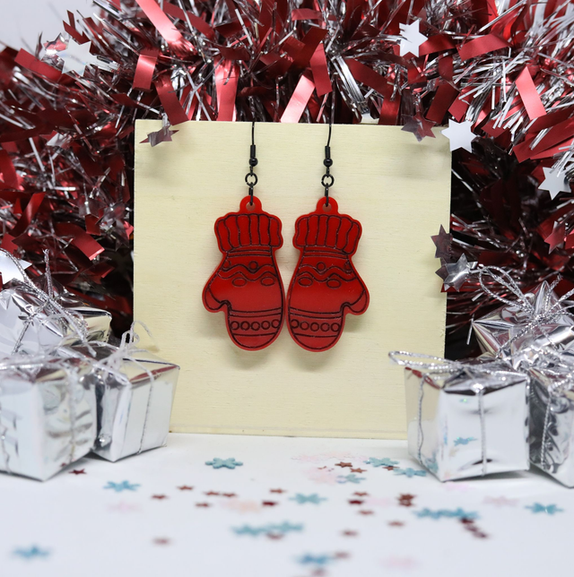 Boucles d&#039;oreilles Moufles