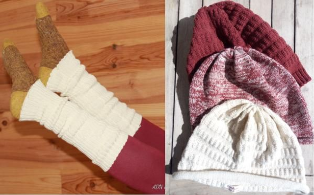 Atelier tricotage BONNET OU GUETRES