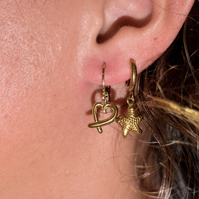 Boucle d’oreille - Coeur 