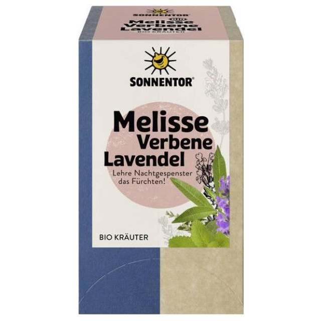Sonnentor Melisse-Verbene-Lavendel 18 Beutel