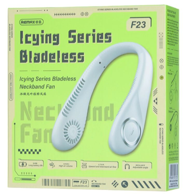 Ventilateur Tour de Cou Silencieux REMAX