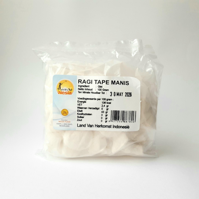 NESIA Ragi Tape Manis - Starter de Manioc et Riz Fermentés