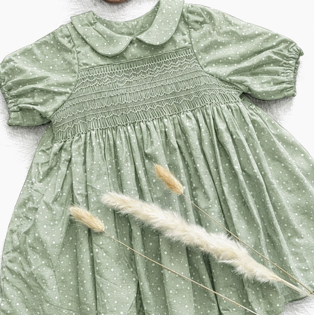 Robe Rose - manches courtes 