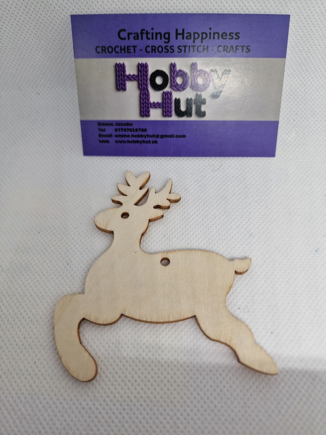 Paint-Your-Own Reindeer Decoration