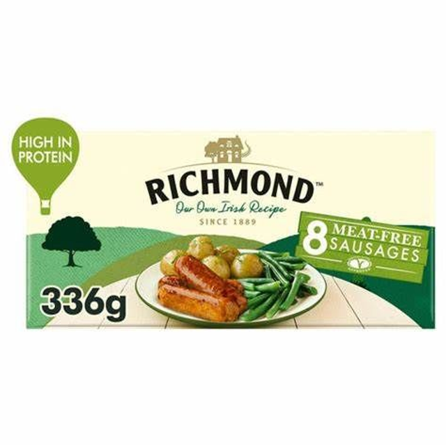 Meat Free Richmond Sausages 8 sausages 304g