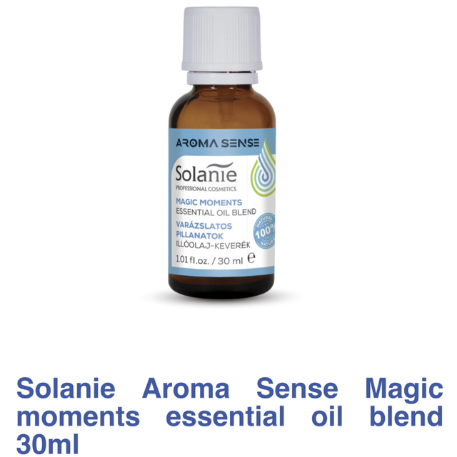 Solanie Aroma Sense Magic moments essential oil blend 30ml