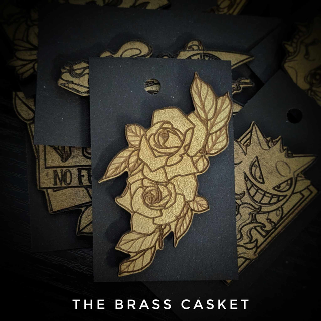 Roses Pin Badge