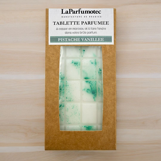 Tablette parfumée pistache vanillée