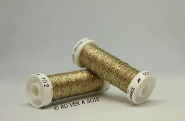 Fil métallisé N°102 - Au Ver à Soie
