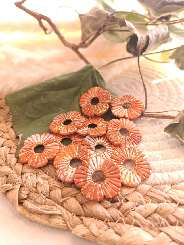 &quot;Astrid&quot; orange marron 