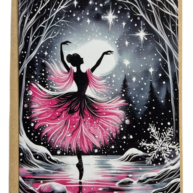 Ballerina card 