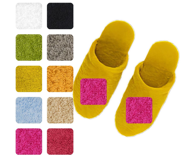 Abyss Habidecor Alex slipper color 570 ( happy pink )