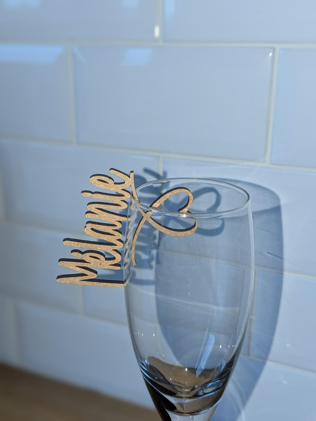 Prénom Porte Place Sur Verre