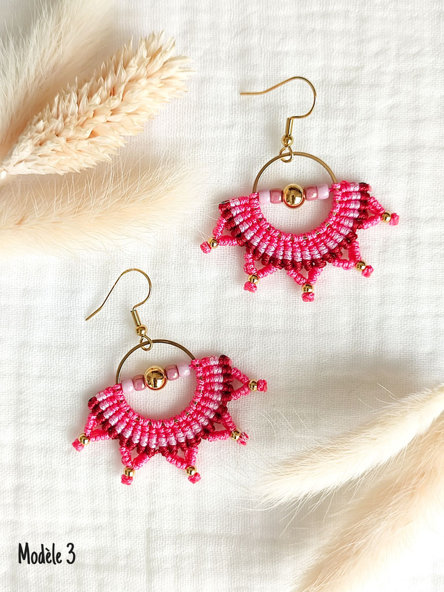 Boucles d'oreilles "KEMI" - Doré