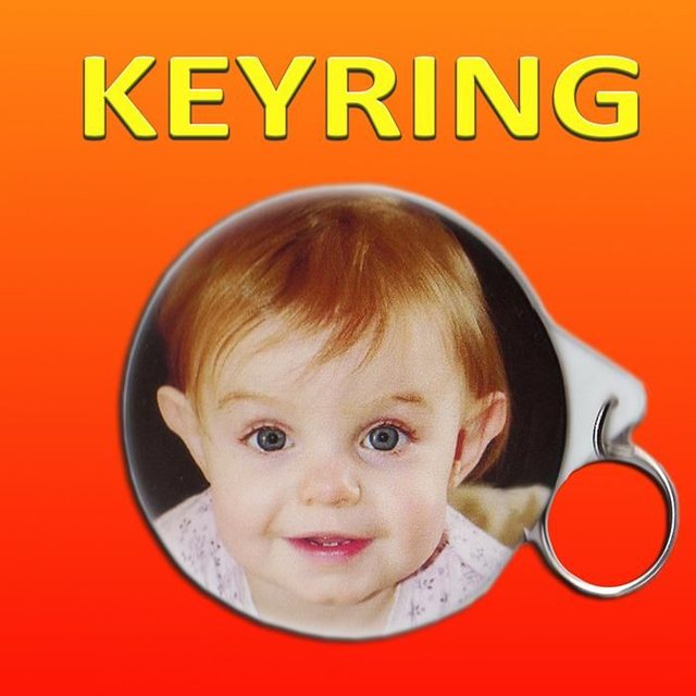 Photo or Logo - Keyring / Fob.