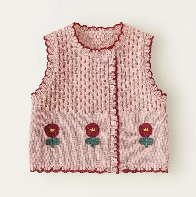 Knitted vest