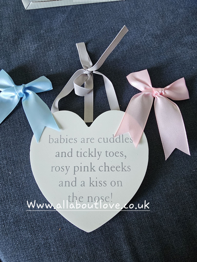 Baby Plaques Various Designs and Colours, Boy, Girl