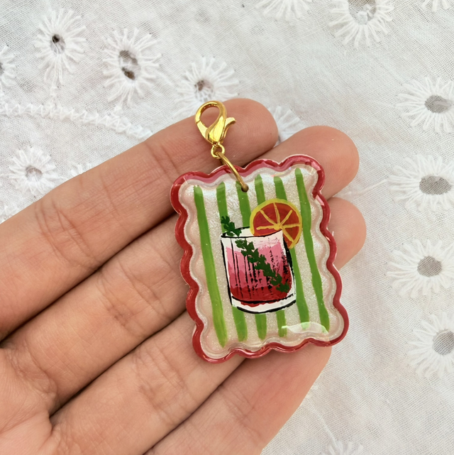 Cocktail Drink Charm