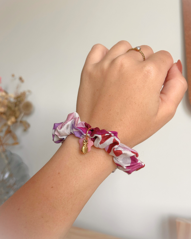 Scrunchy charm - violet