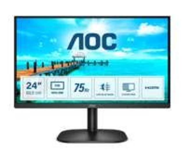 AOC 23.8 F-HD / HDMI / VGA / Black