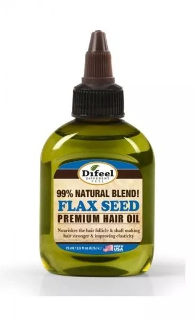 DIFEEL: PREMIUM HAIR OIL - FLAX SEED OIL 75ML