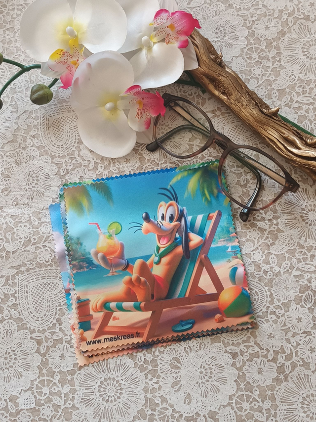Chiffon Microfibre Pluto Plage