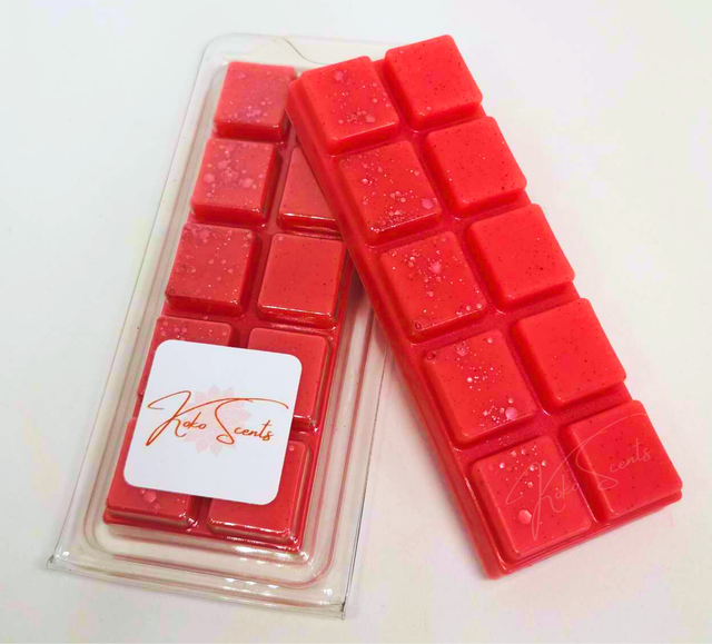 Rhubarb & Rose Wax Melt Snapbar 