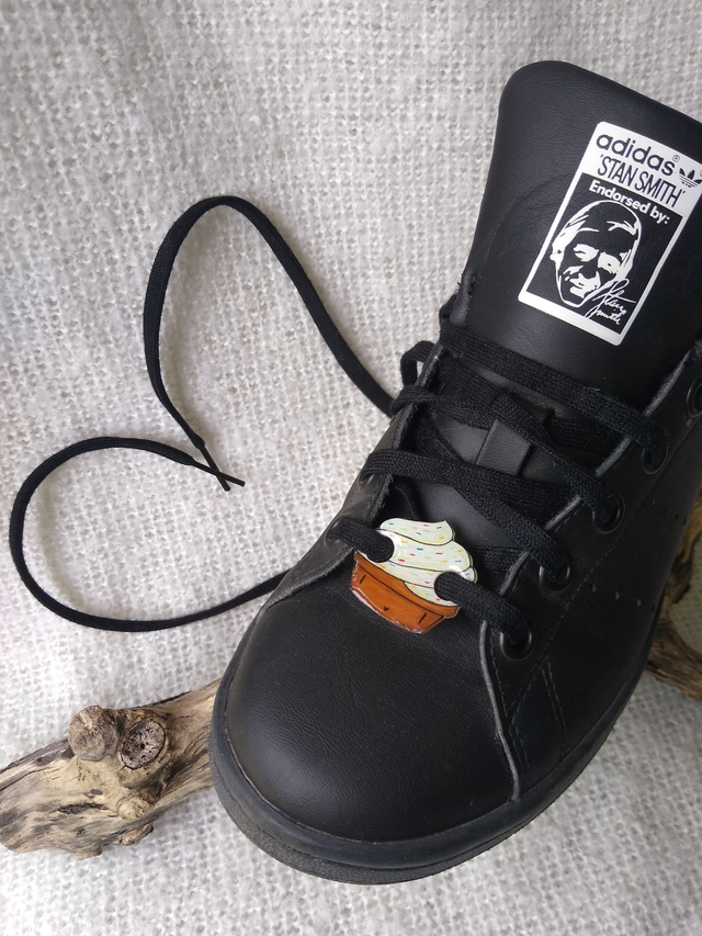 Déco de lacet Cupcake