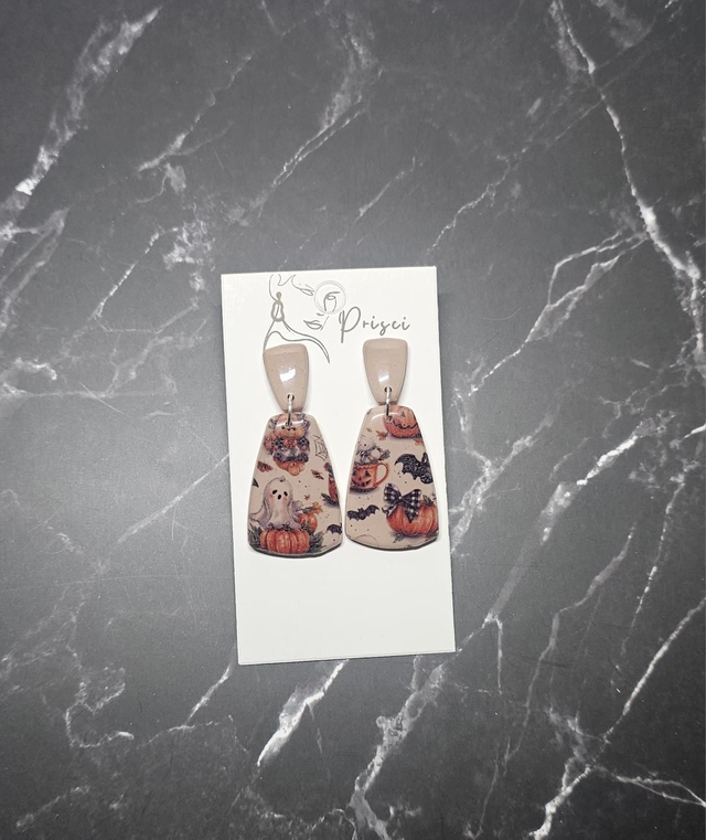 Boucles d’oreilles " halloween 03" 