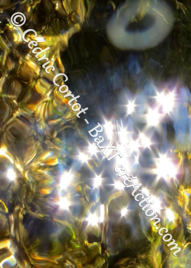 Carte postale - Reflets et cours d'Eau (Ref IMG_7080)