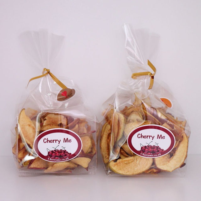 Crunchy Dried Apple Slices - 4 Bags