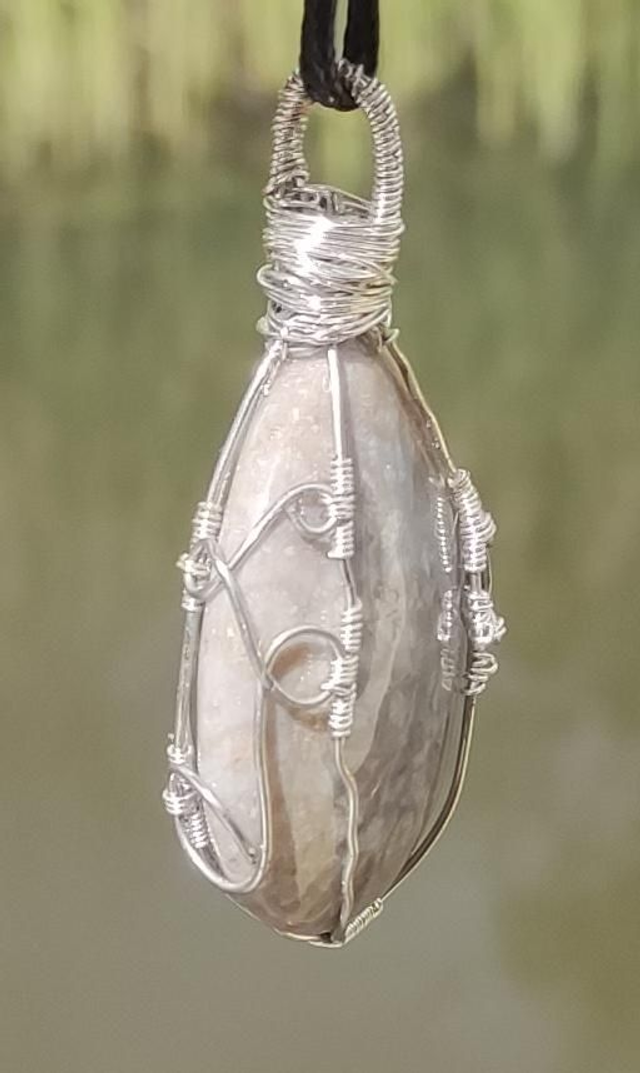 Coal Jade Pendant