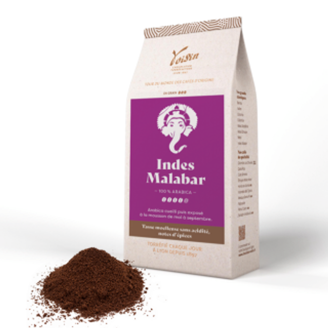 Café Indes Malabar grains ou moulu 