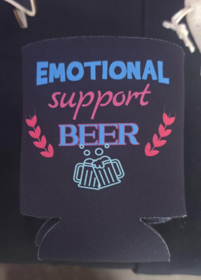Emotional Support Beer
