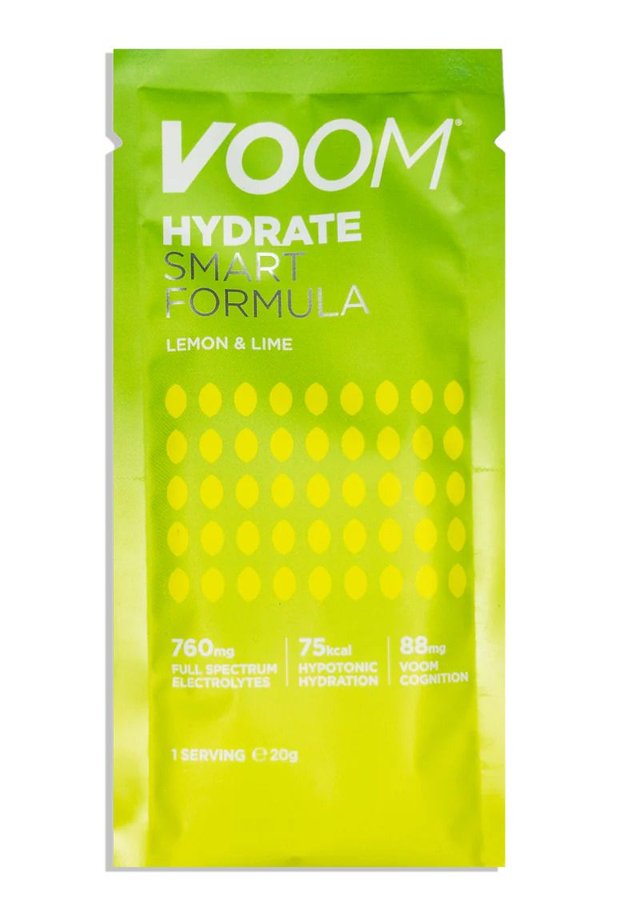 VOOM Hydrate Smart Electrolyte Sachet Lemon &amp; Lime 20g