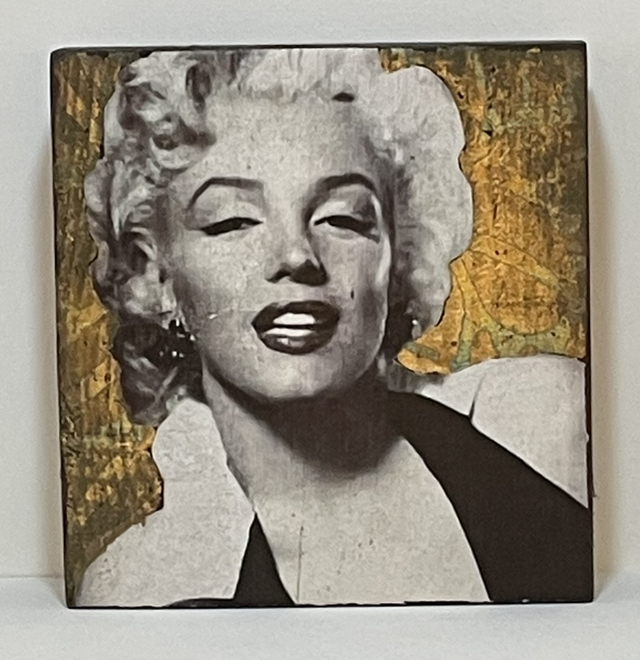 Holzblock Marilyn - Jane Framer 