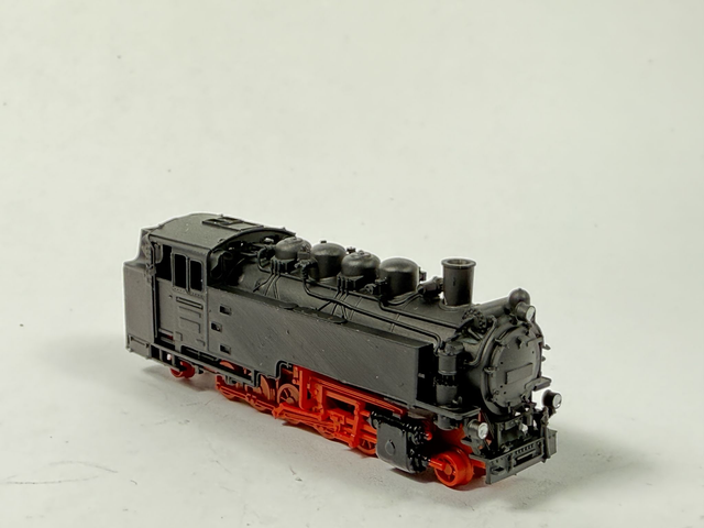 Lok Dummy Lok 99 77 7K sächsische schmalspurlok