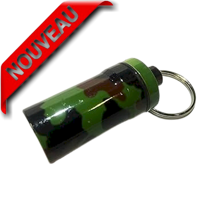 Cache (Bison) en aluminium Ø 22 mm camouflage